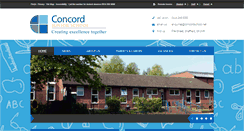 Desktop Screenshot of concordschool.net